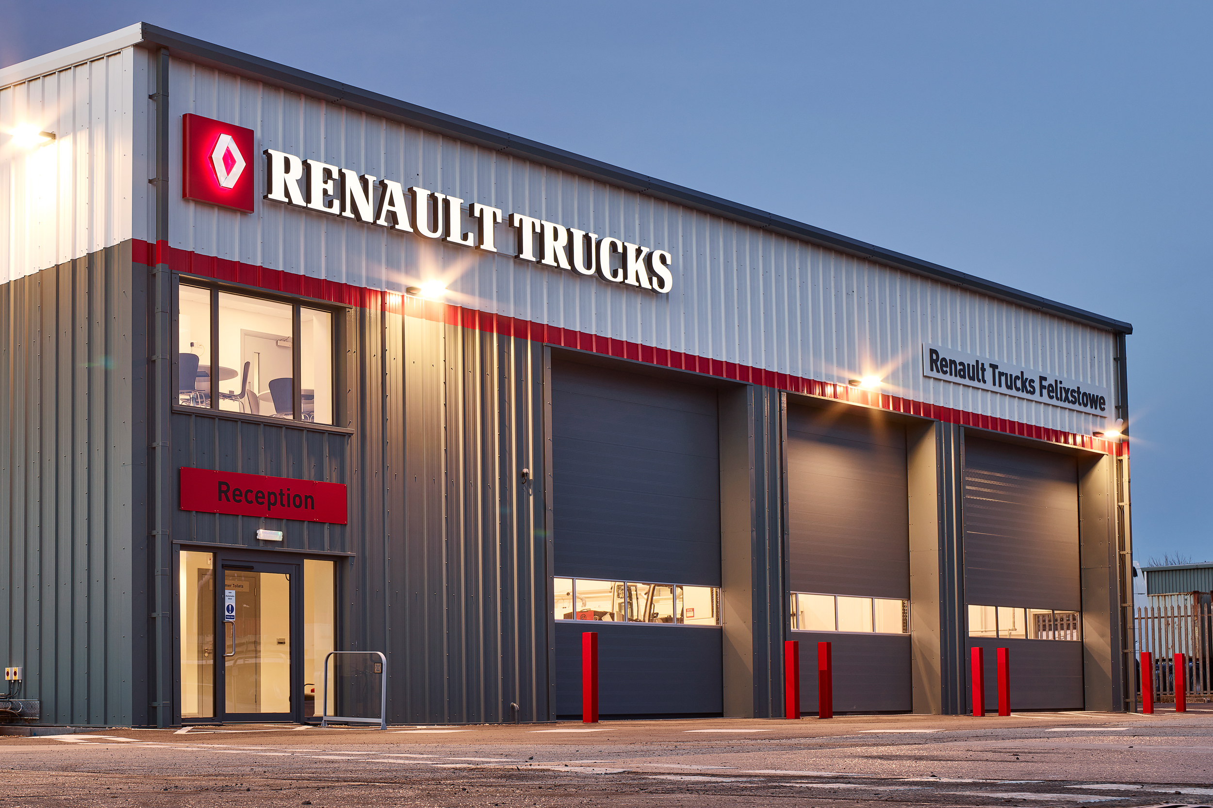 New Renault Truck Commercials Felixstowe Site