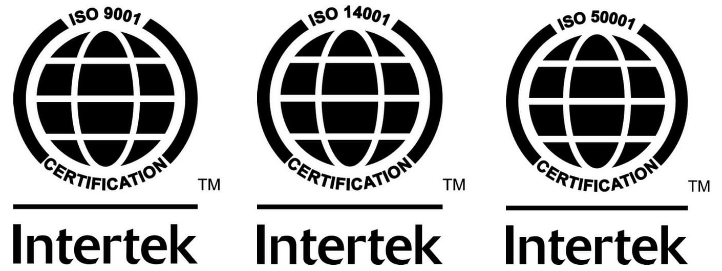 ISO 9001, 14001 & 50001 certified